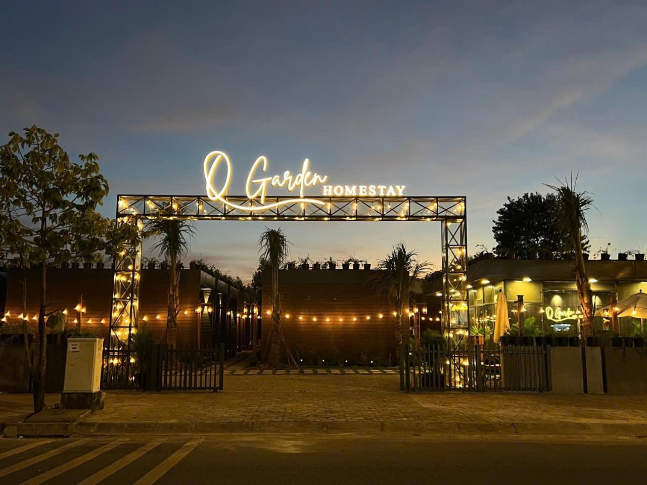 Q Garden Homestay Ha Tien Exterior foto